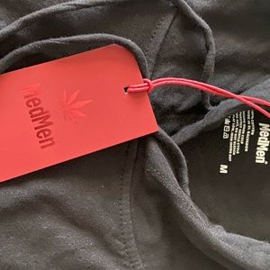 MedMen Black Cropped Hoodie M